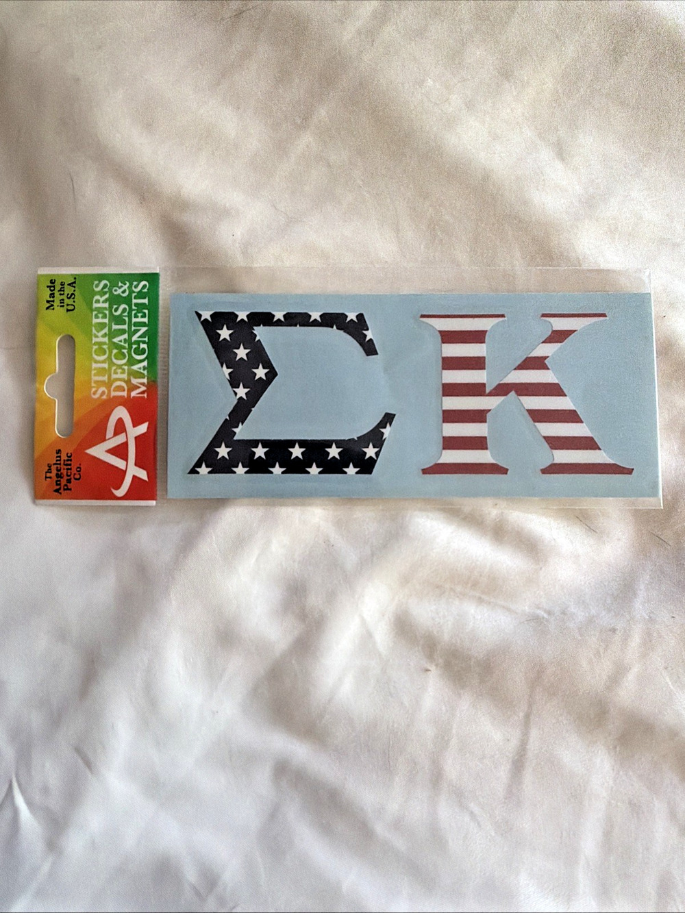 SIGMA KAPPA Greek Sorority Decal 5.75 X 2.5 Car Window Surface College American